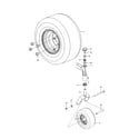 Husqvarna 967336701-00 wheels & tires diagram