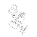 Husqvarna 91750662 seat diagram