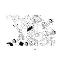Poulan 961190004 lawn mower diagram