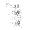Husqvarna Z254-967324101-00 hydraulic pump-motor diagram