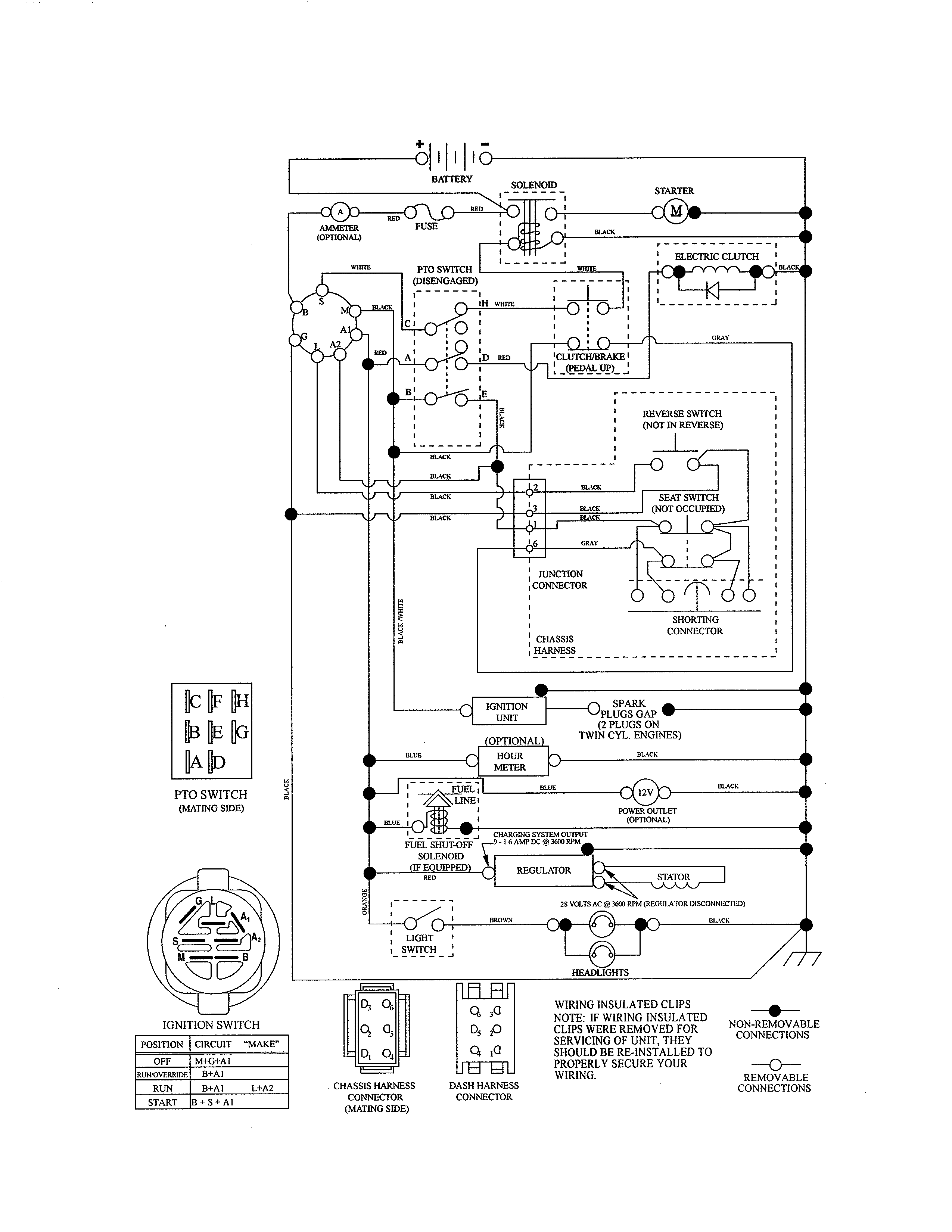Husqvarna YTH2348-917286560 schematic diagram diagram