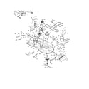 Poulan PB20A46-96042016900 mower deck diagram