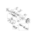 MTD 31BH55TH799 drive shaft/wheels diagram
