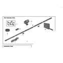 Craftsman 13954931 rail assembly parts diagram