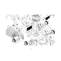 Poulan 96132007902 lawn mower diagram