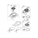Briggs & Stratton 09P702-0164-F1 blower housing/rewind starter diagram
