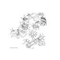 Poulan 96042019300 chassis diagram
