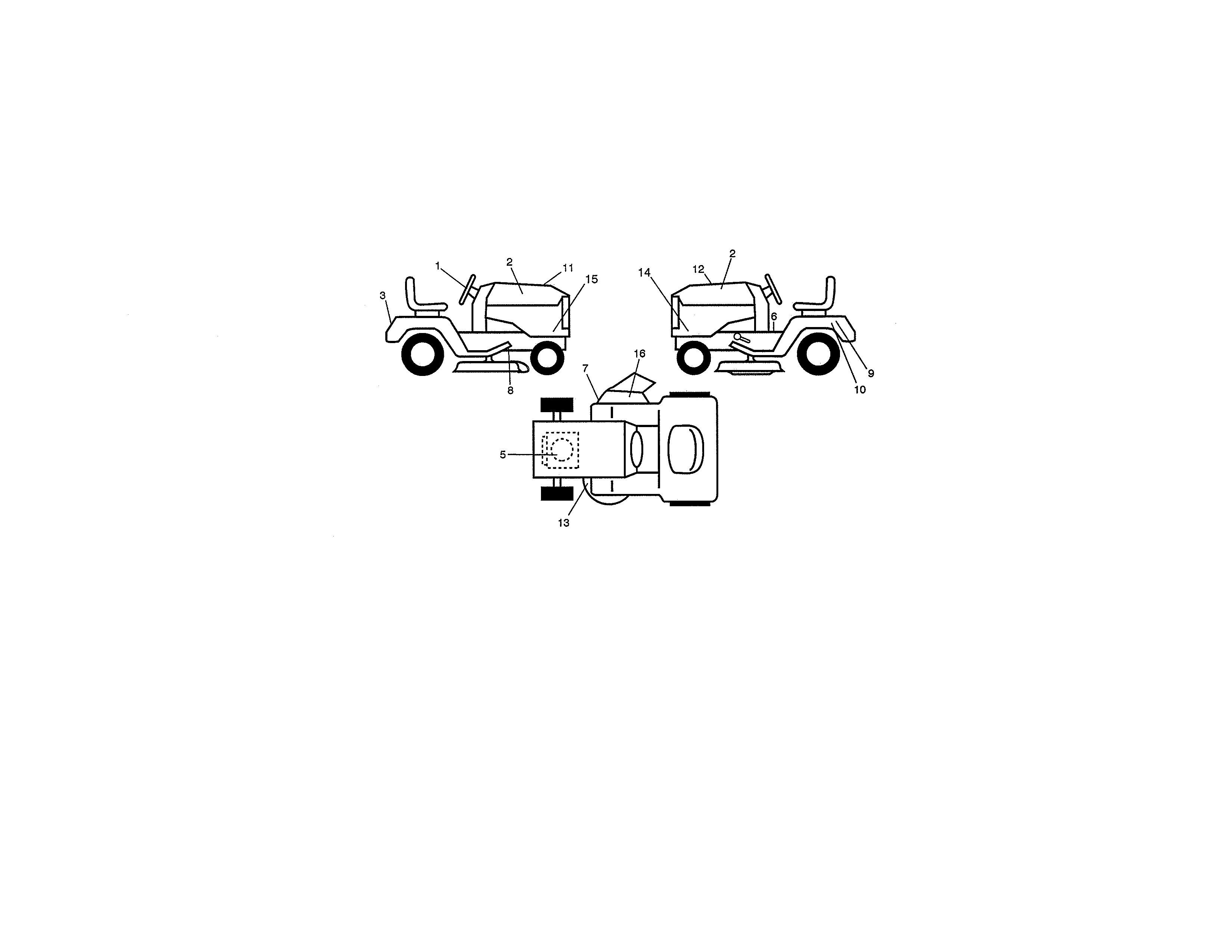Craftsman 917203911 decals diagram