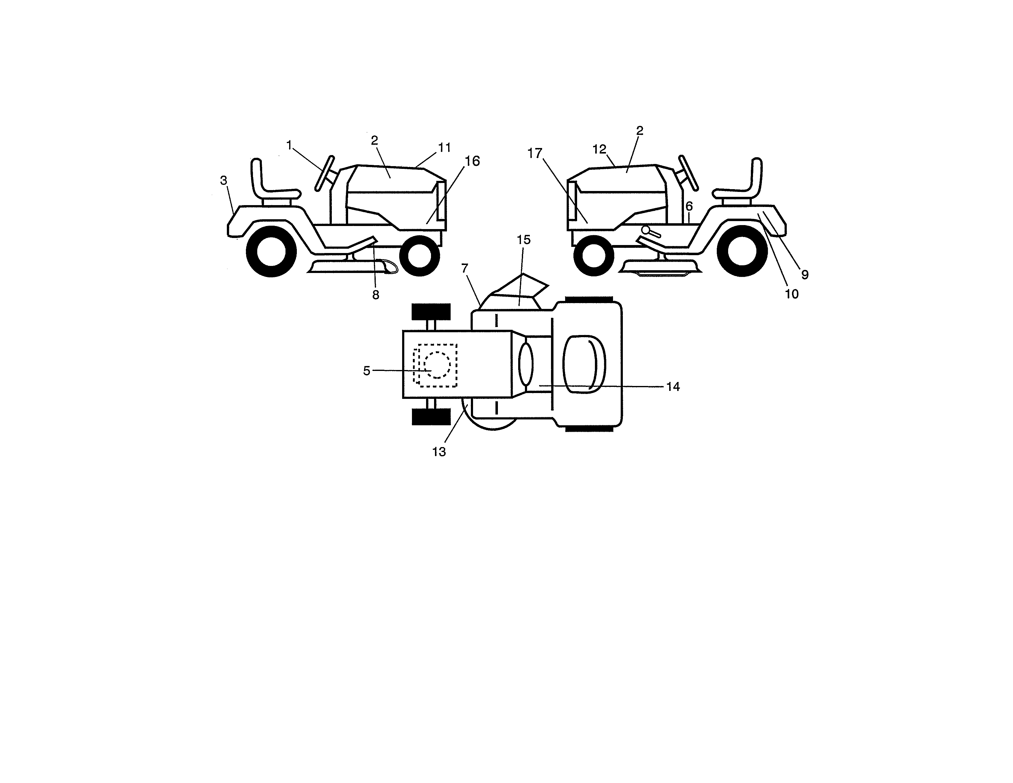 Craftsman 917203921 decals diagram