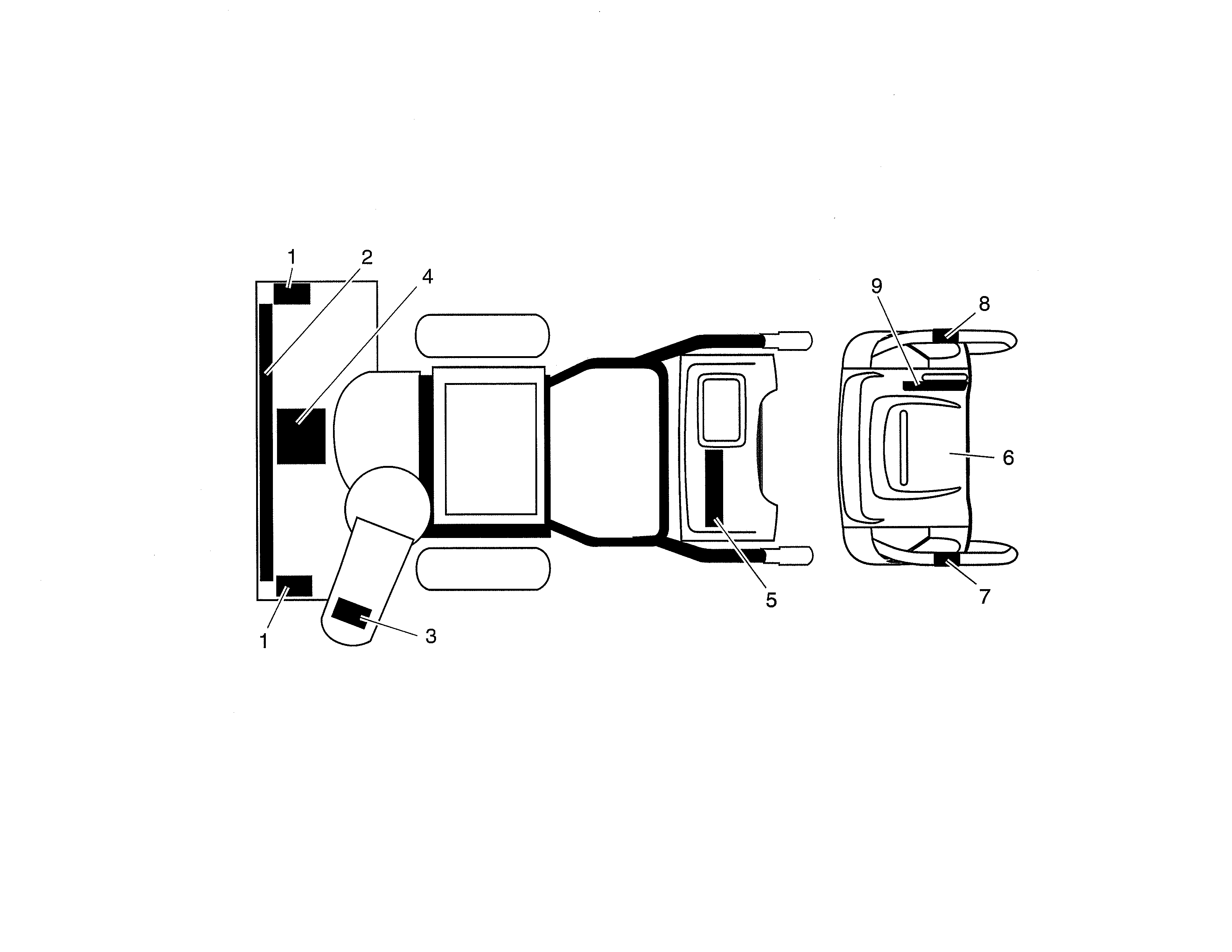 Poulan PR8527ES-96192000300 decals diagram