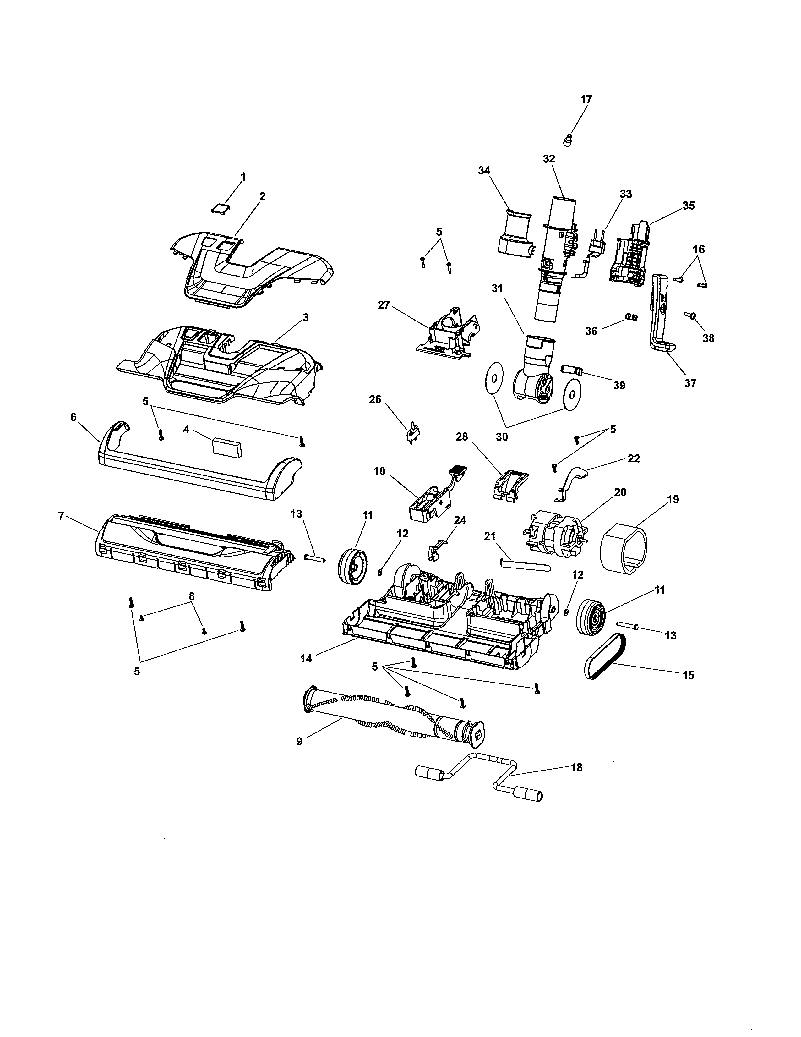 Kenmore 12581614610 power mate parts diagram