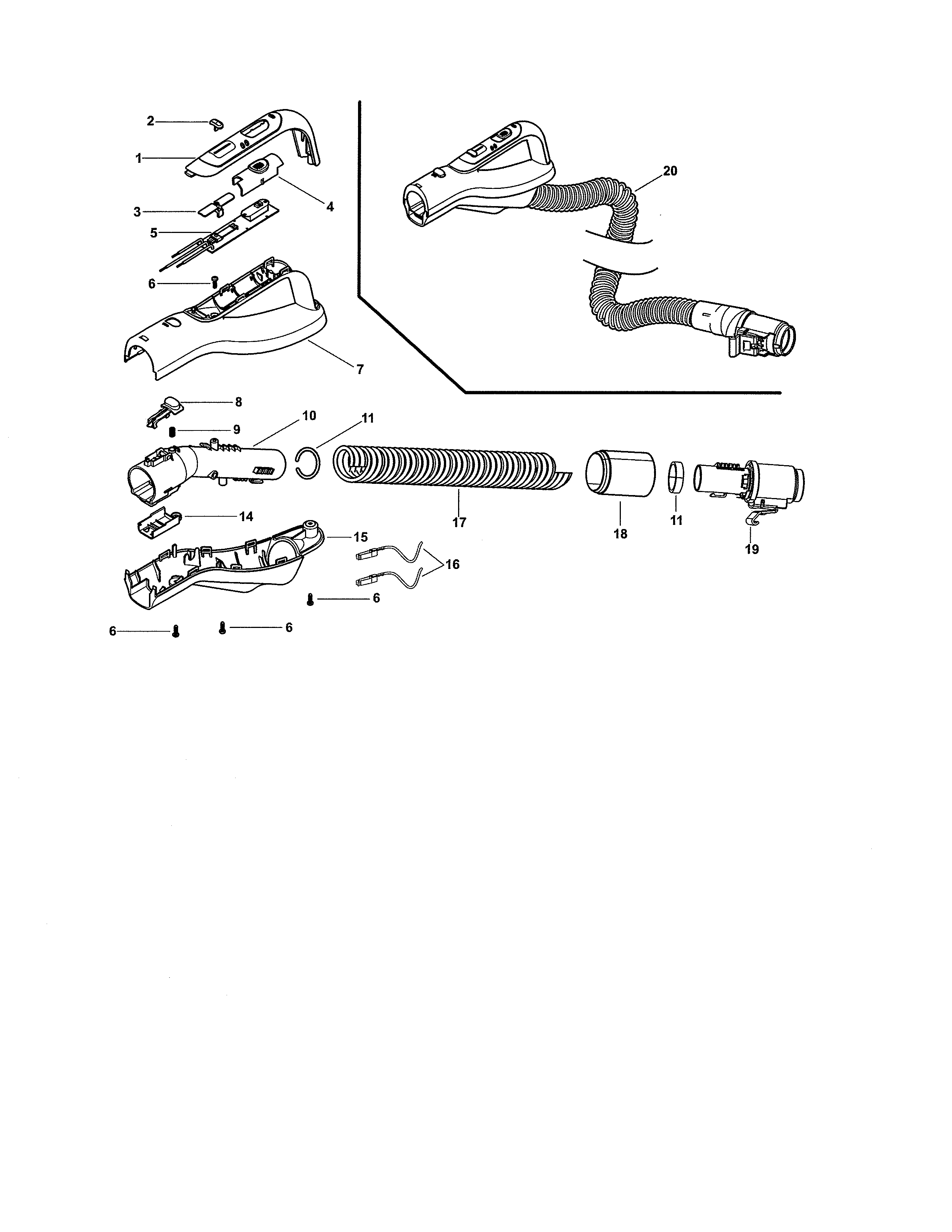 Kenmore 12581614610 hose parts diagram