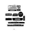 Craftsman 247881733 decals diagram