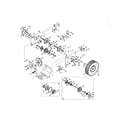 Craftsman 247883963 drive shaft/wheel diagram