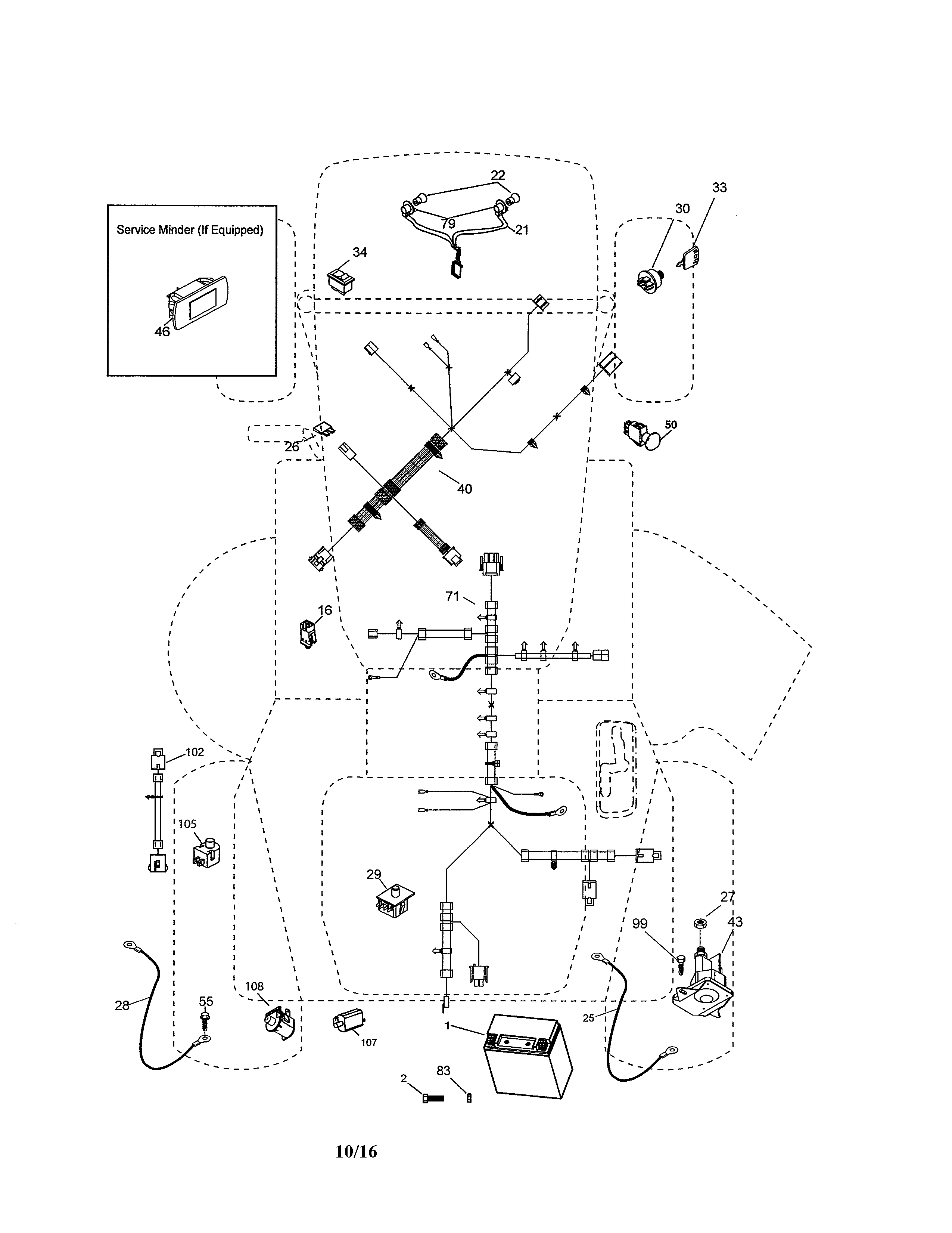 Craftsman 917989850 electrical diagram