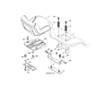 Craftsman 917989930 seat assembly diagram