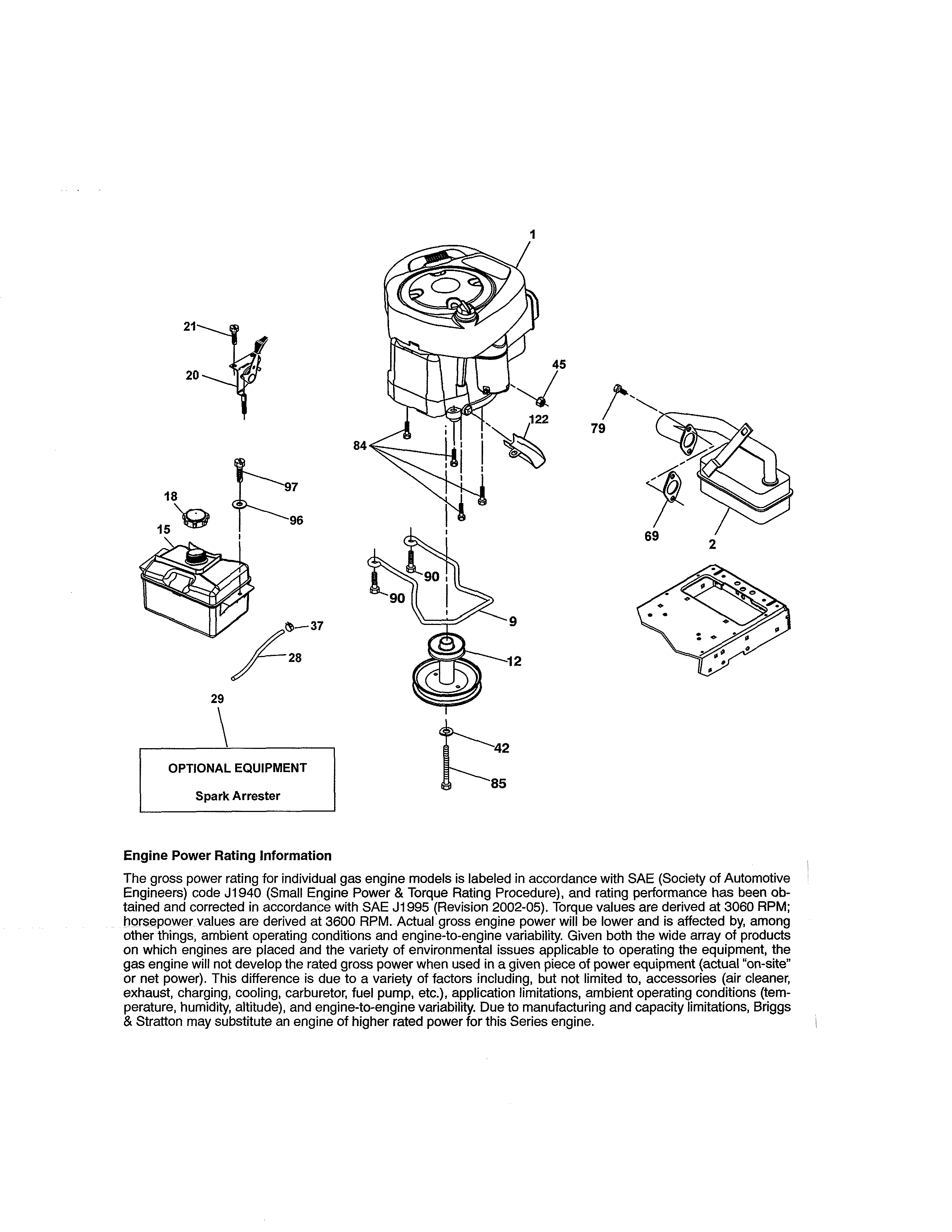 Craftsman 917990391 engine diagram