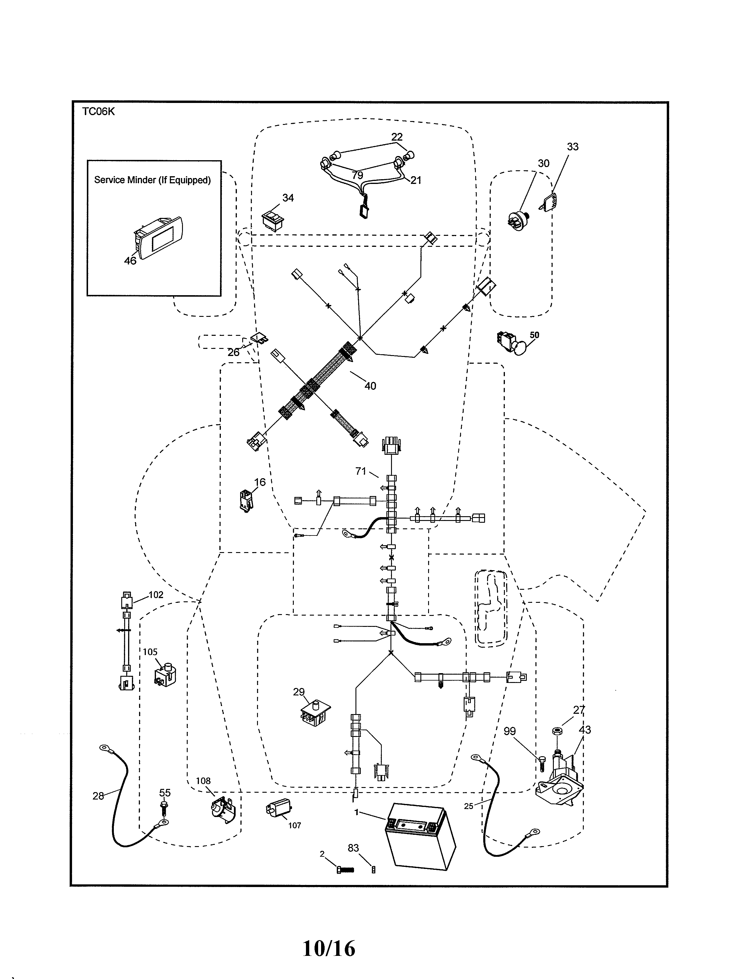 Craftsman 917991090 electrical diagram