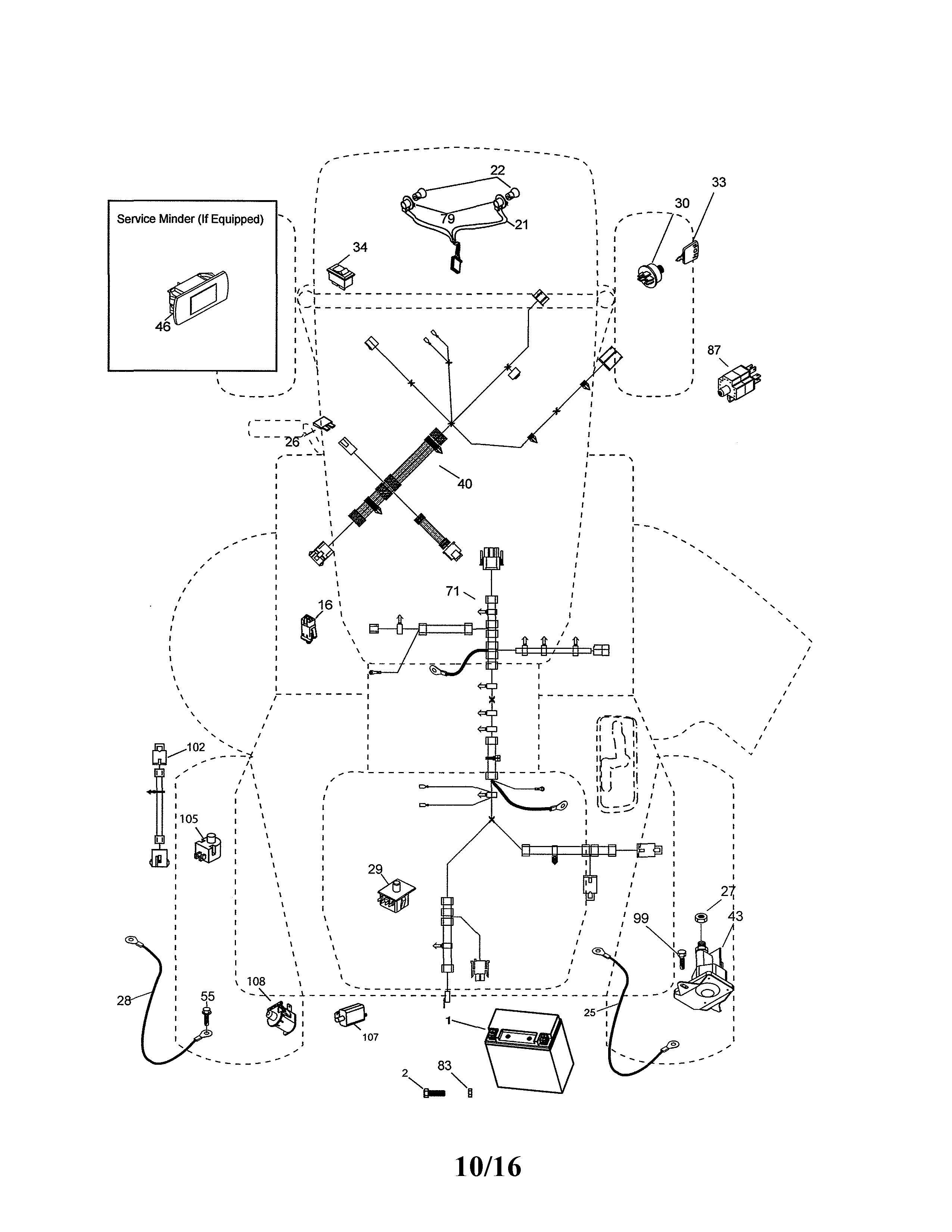 Craftsman 917991451 electrical diagram