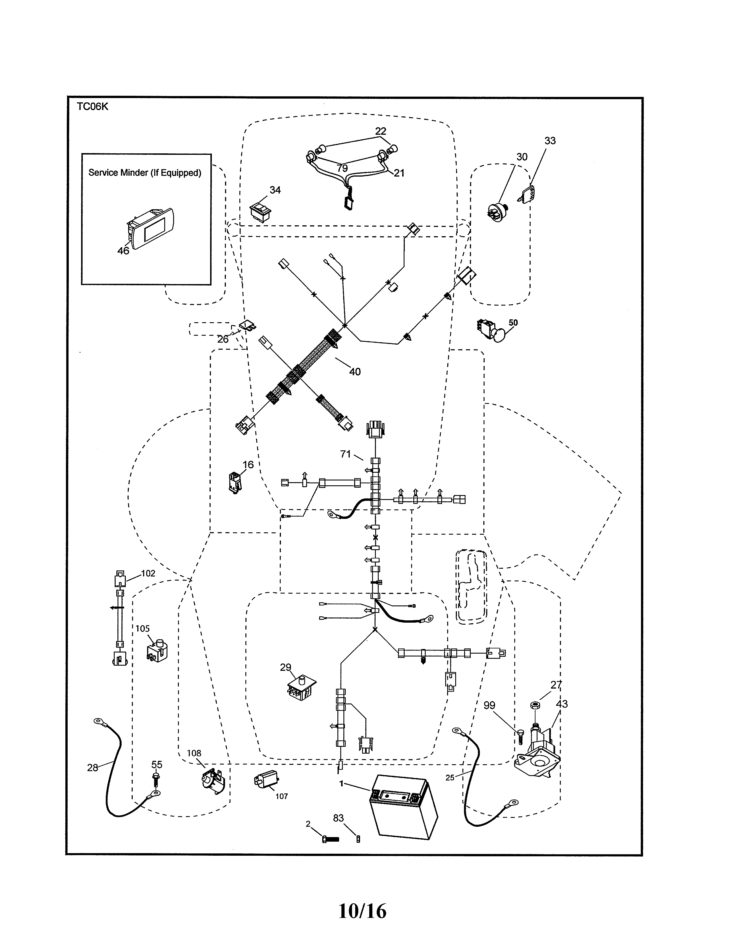 Craftsman 917991470 electrical diagram