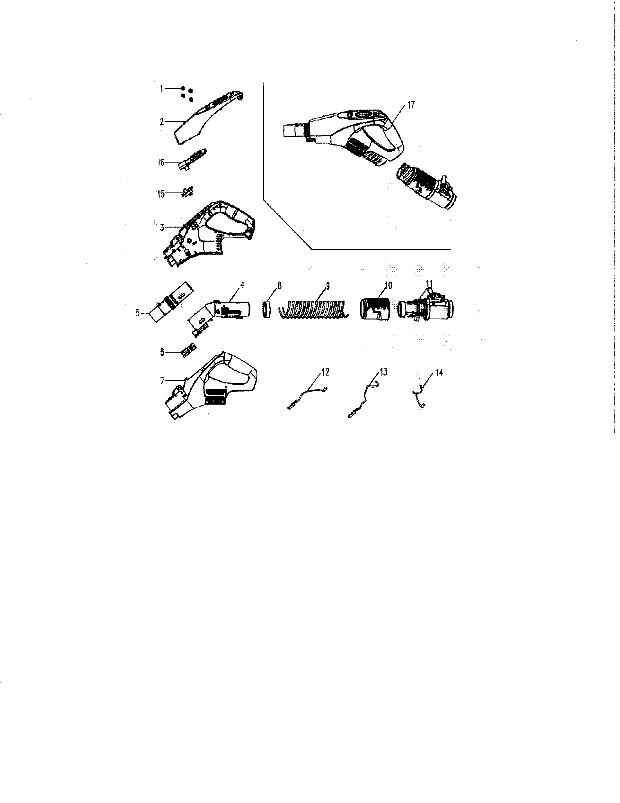 Kenmore 12581214610 hose parts diagram
