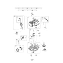 Craftsman 917378040 cylinder/crankshaft/sump diagram