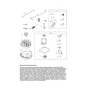Briggs & Stratton 8P502-0110-F1 gasket set/flywheel diagram