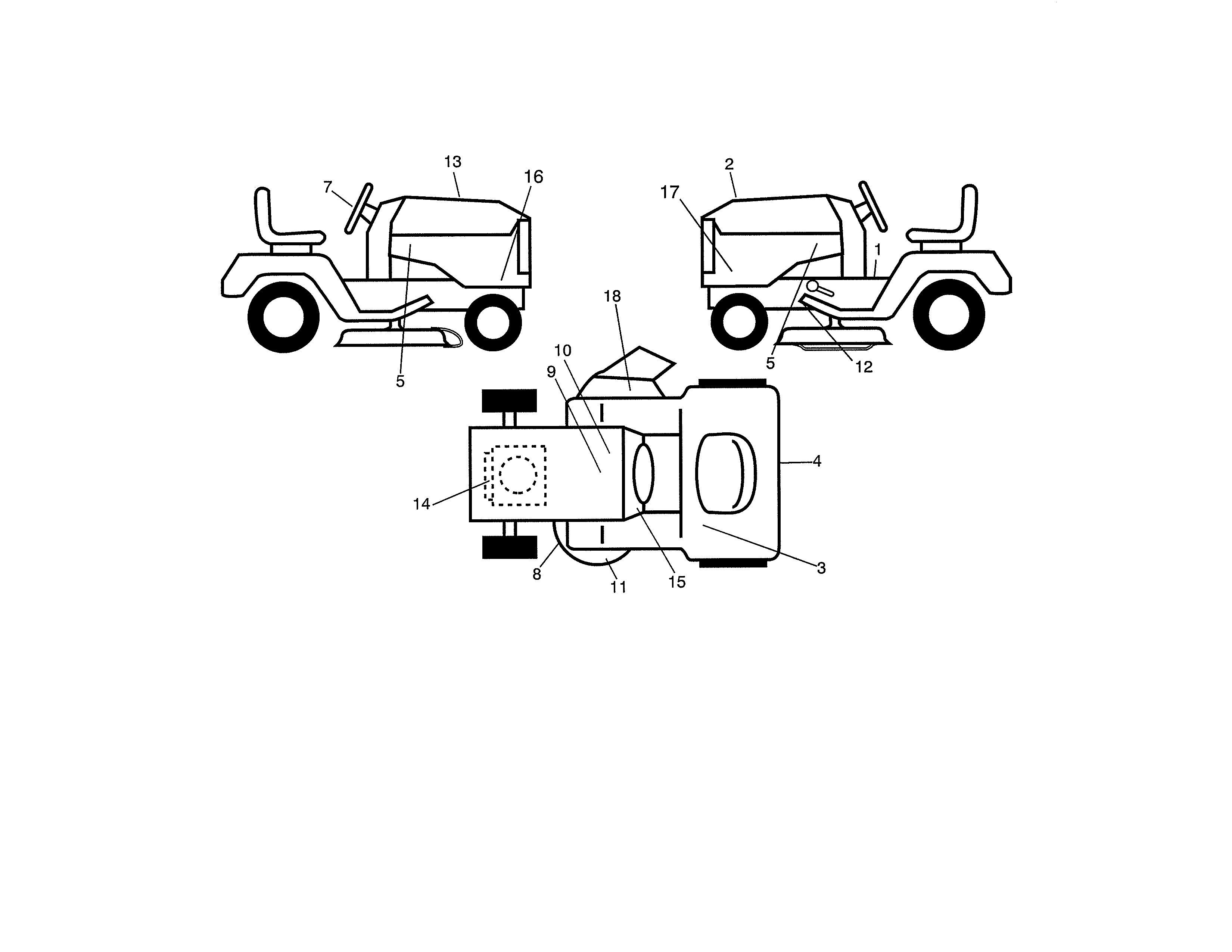 Craftsman 917204080 decals diagram