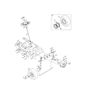 MTD 13A878XT099 steering/wheel assembly diagram
