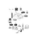 MTD 13A878XT099 decals diagram