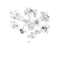 MTD 41AS99MS799 impeller housing/handle diagram