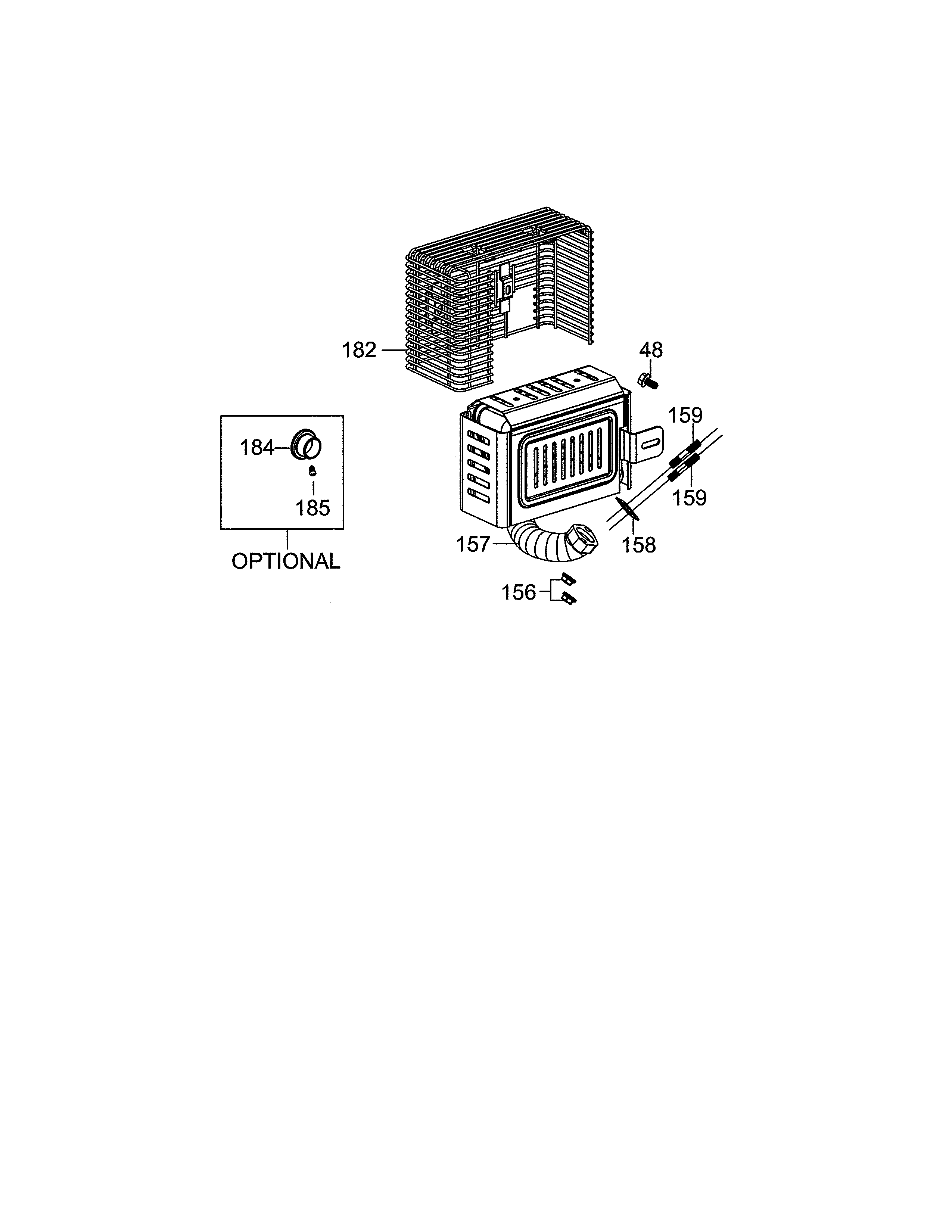 Craftsman 247203695 muffler diagram