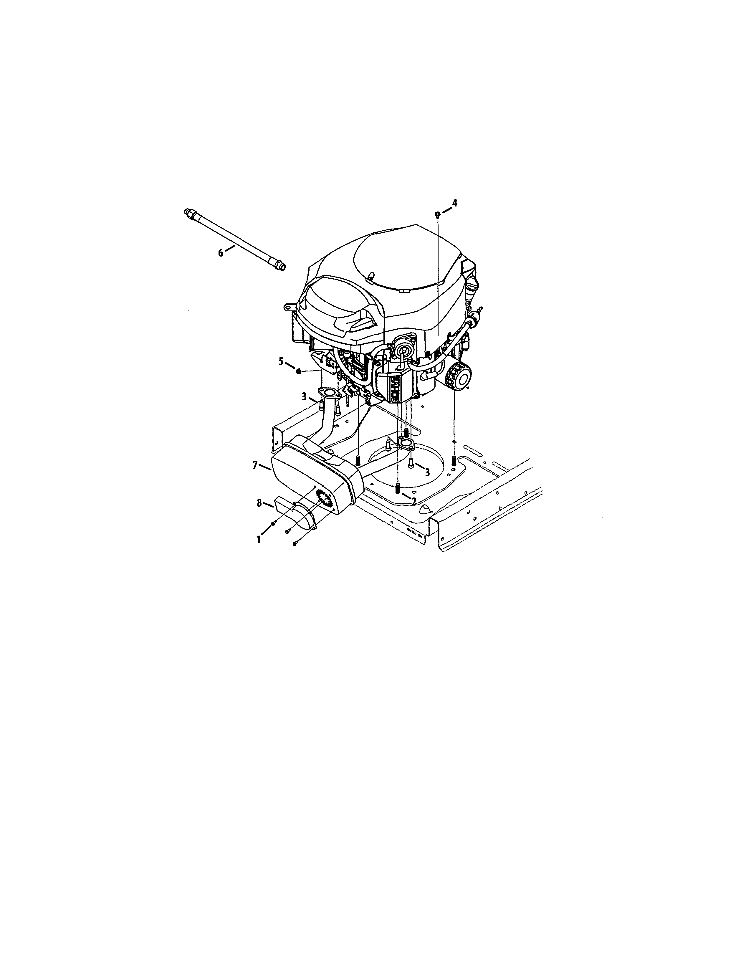 Craftsman 247270500 engine diagram