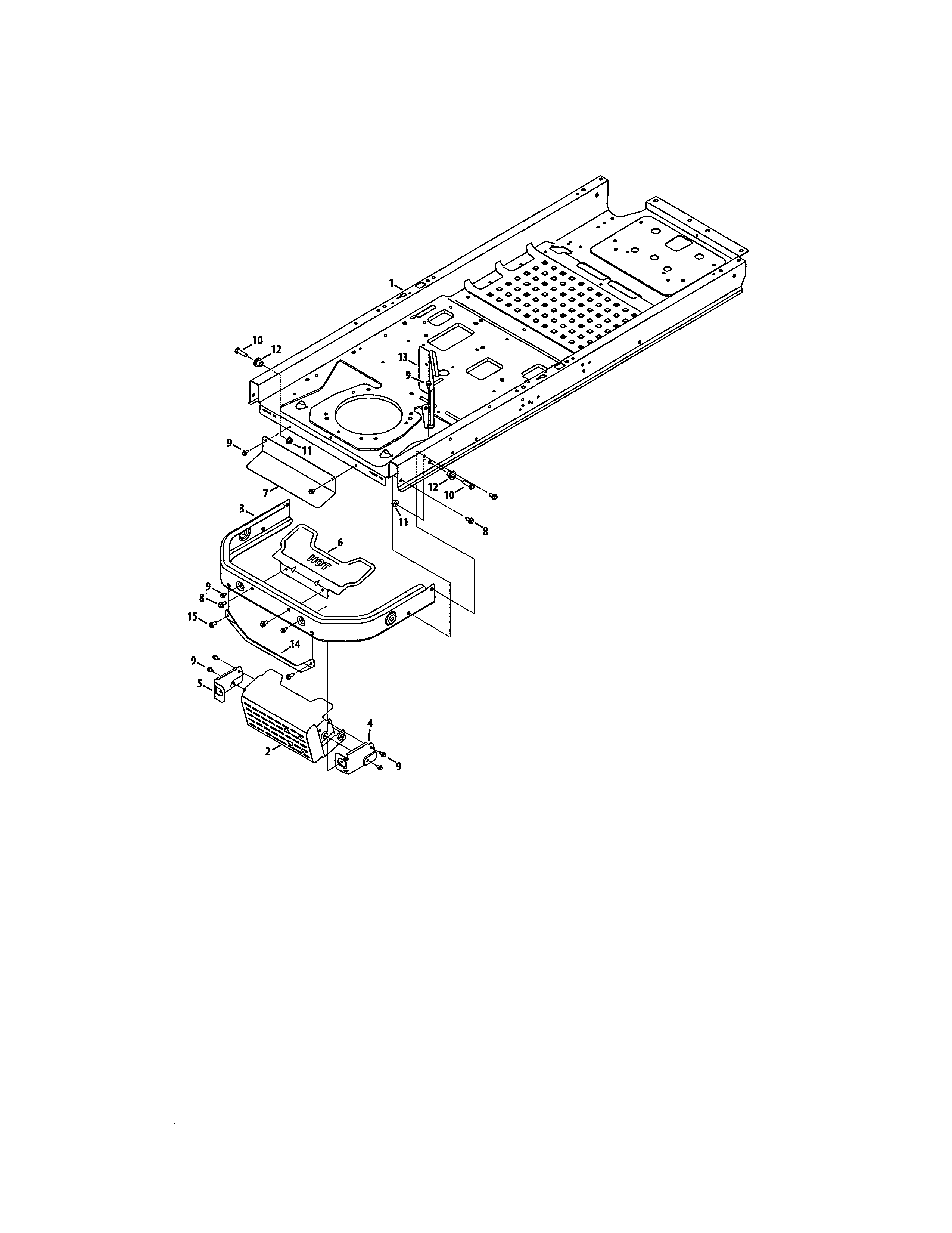 Craftsman 247270520 frame diagram