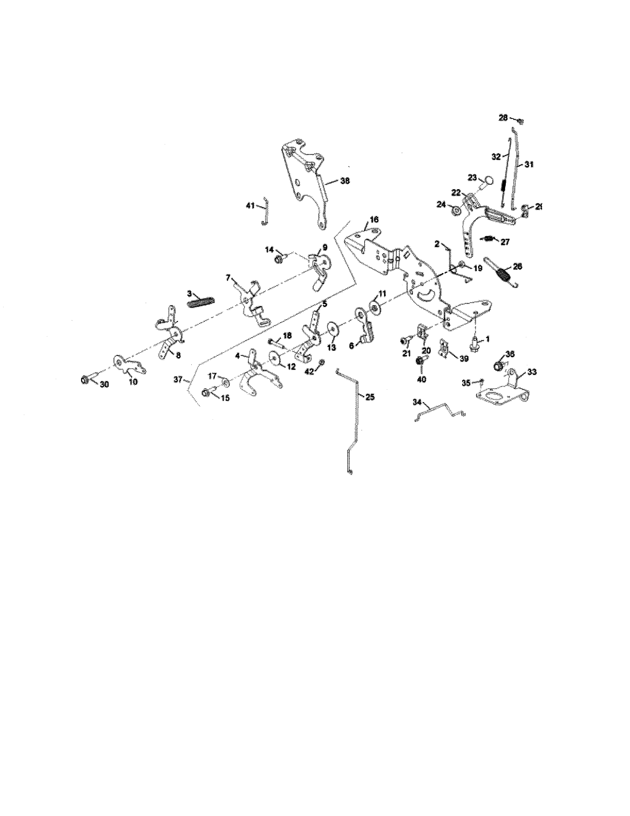 Craftsman 247270560 engine controls diagram