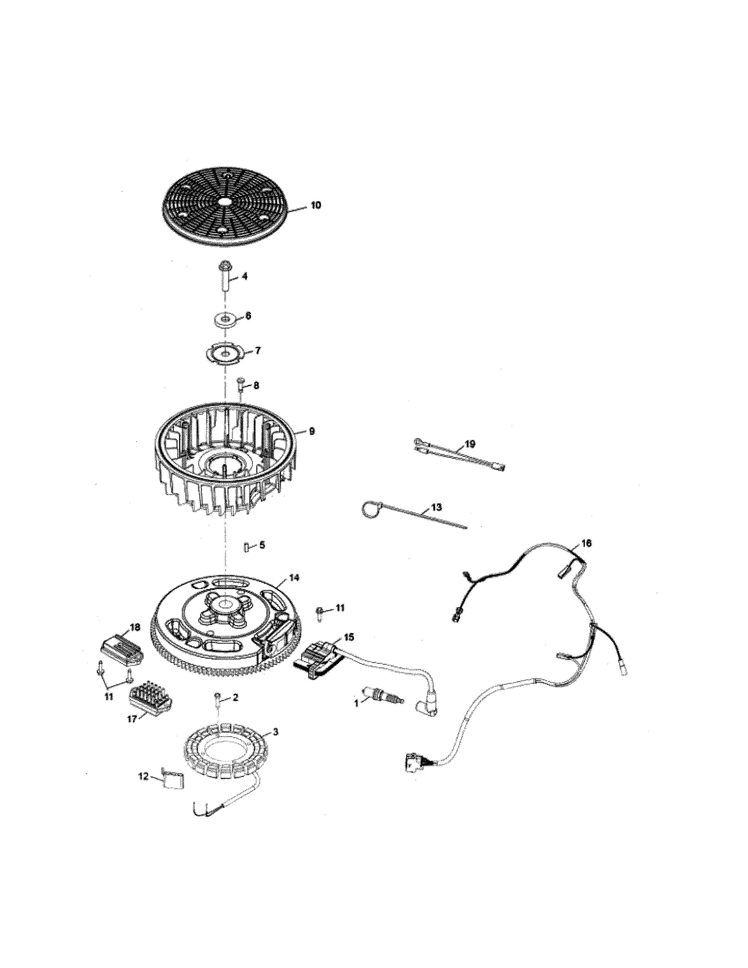 Craftsman 247270560 ignition/charging diagram
