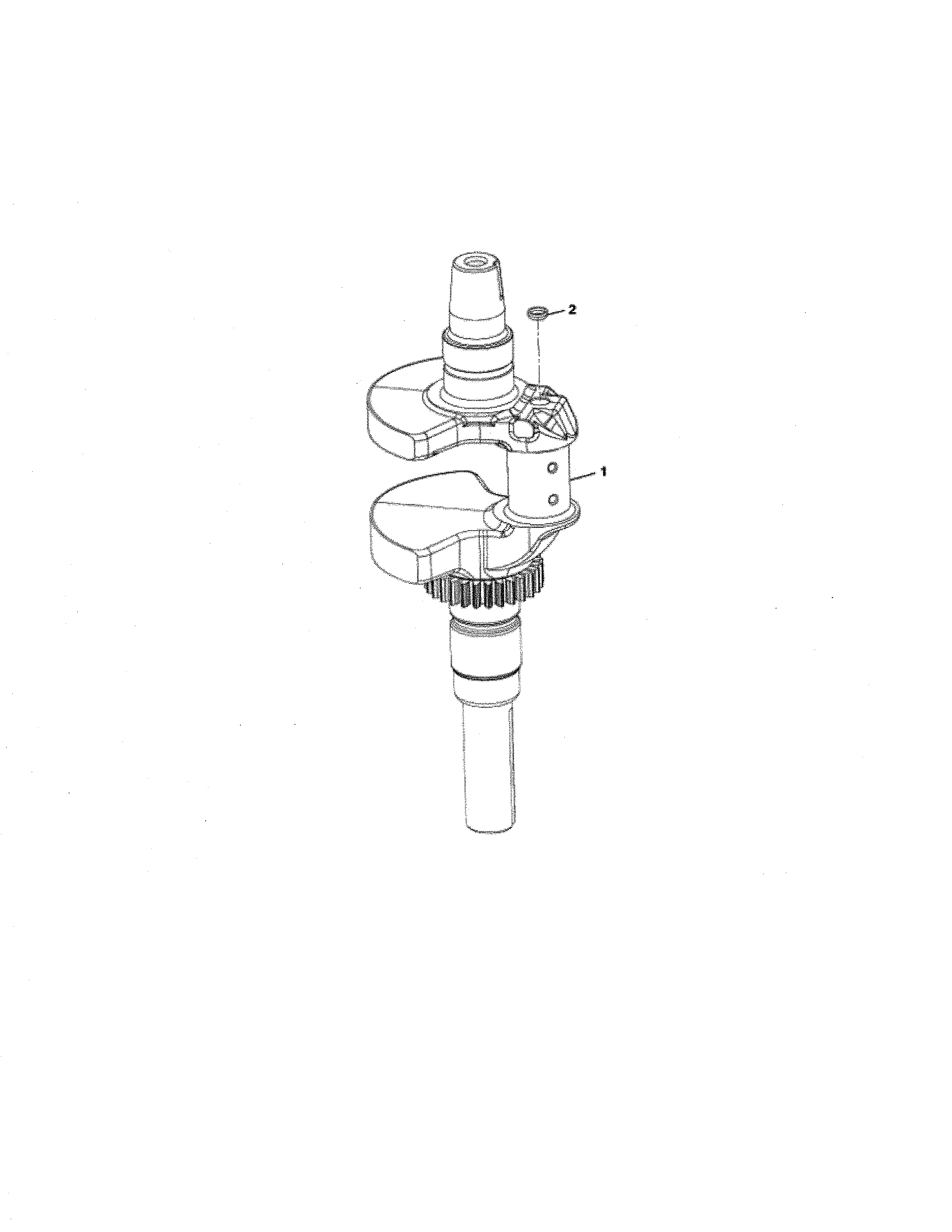 Craftsman 247204100 crankshaft diagram