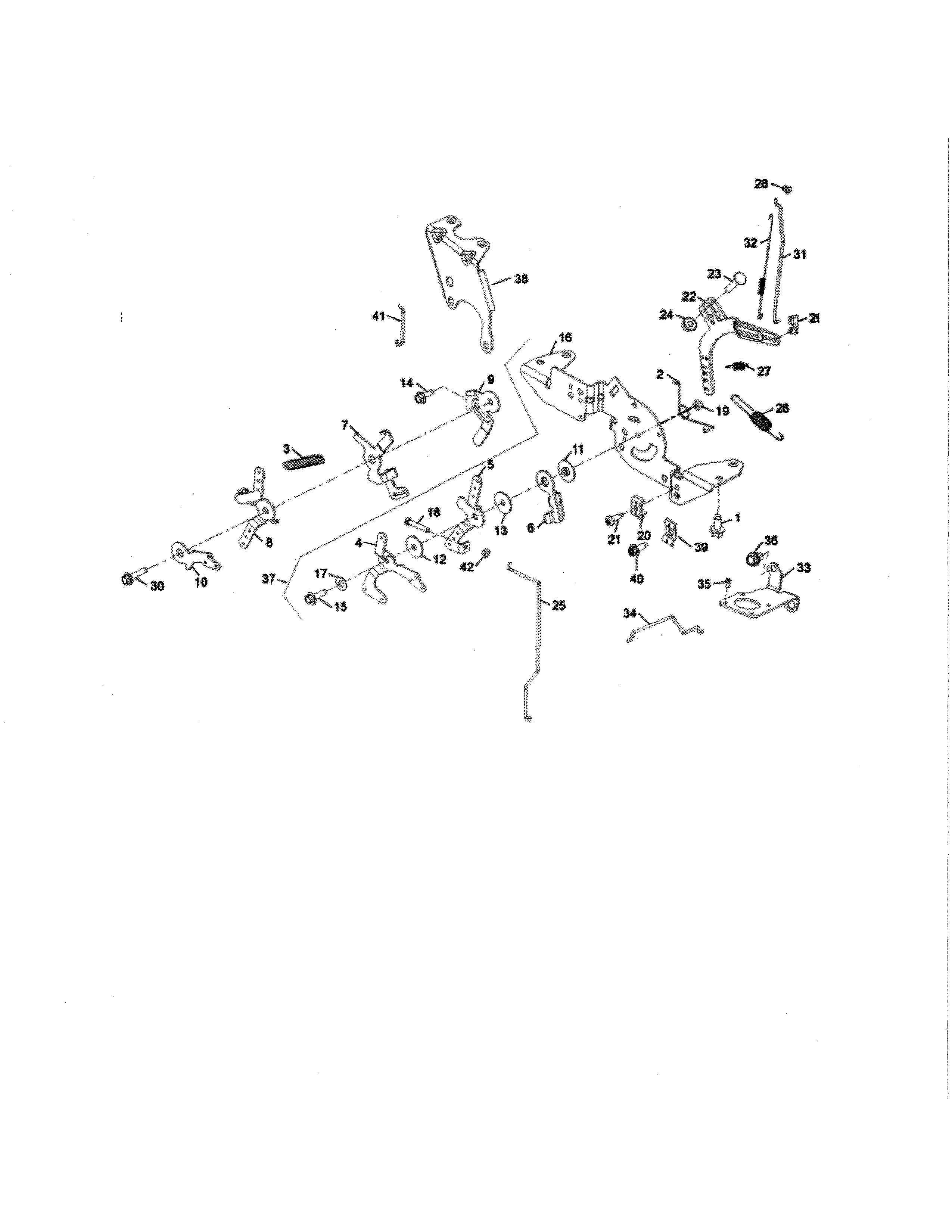 Craftsman 247204100 engine controls diagram