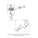MTD 12ABW35T799 sump/gasket diagram