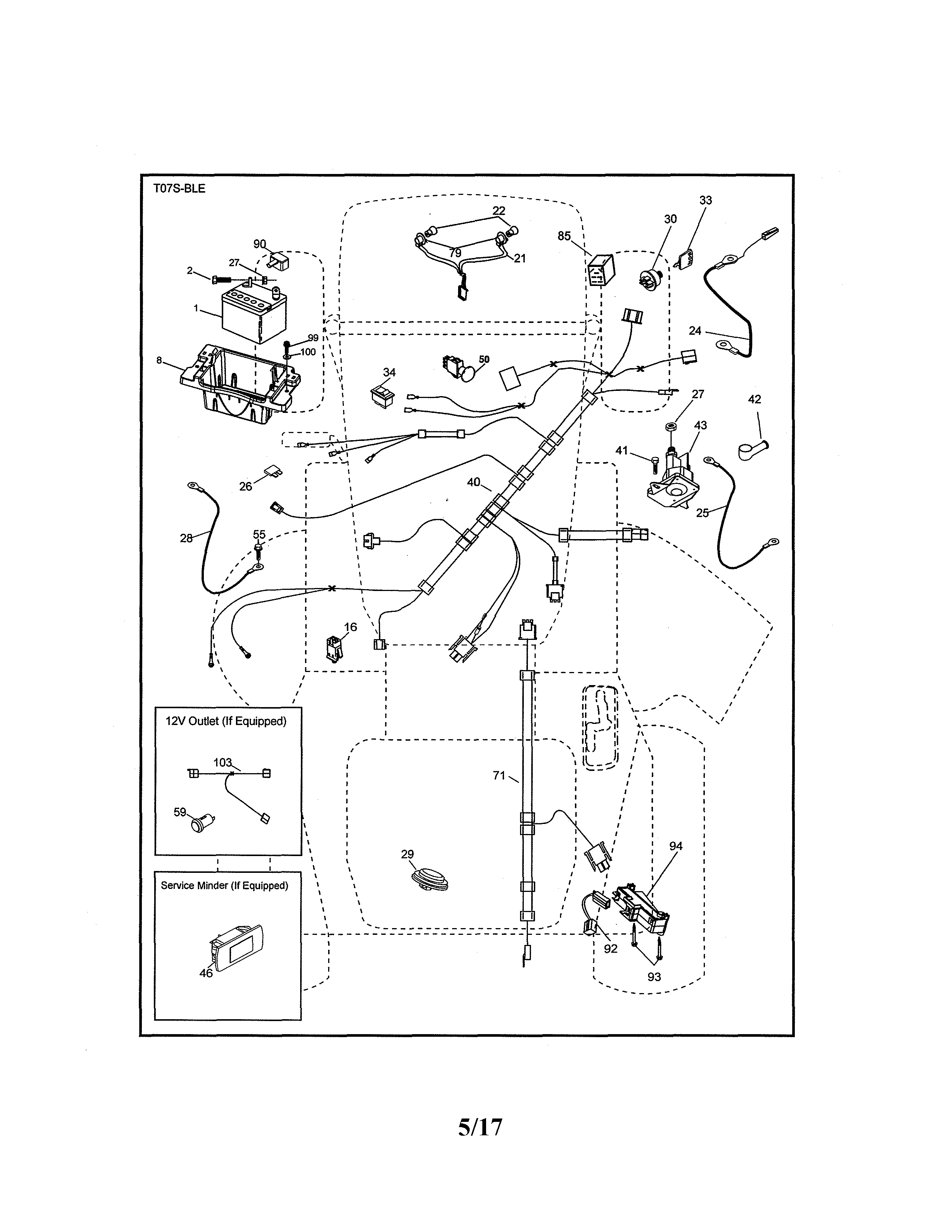 Craftsman 917273941 electrical diagram