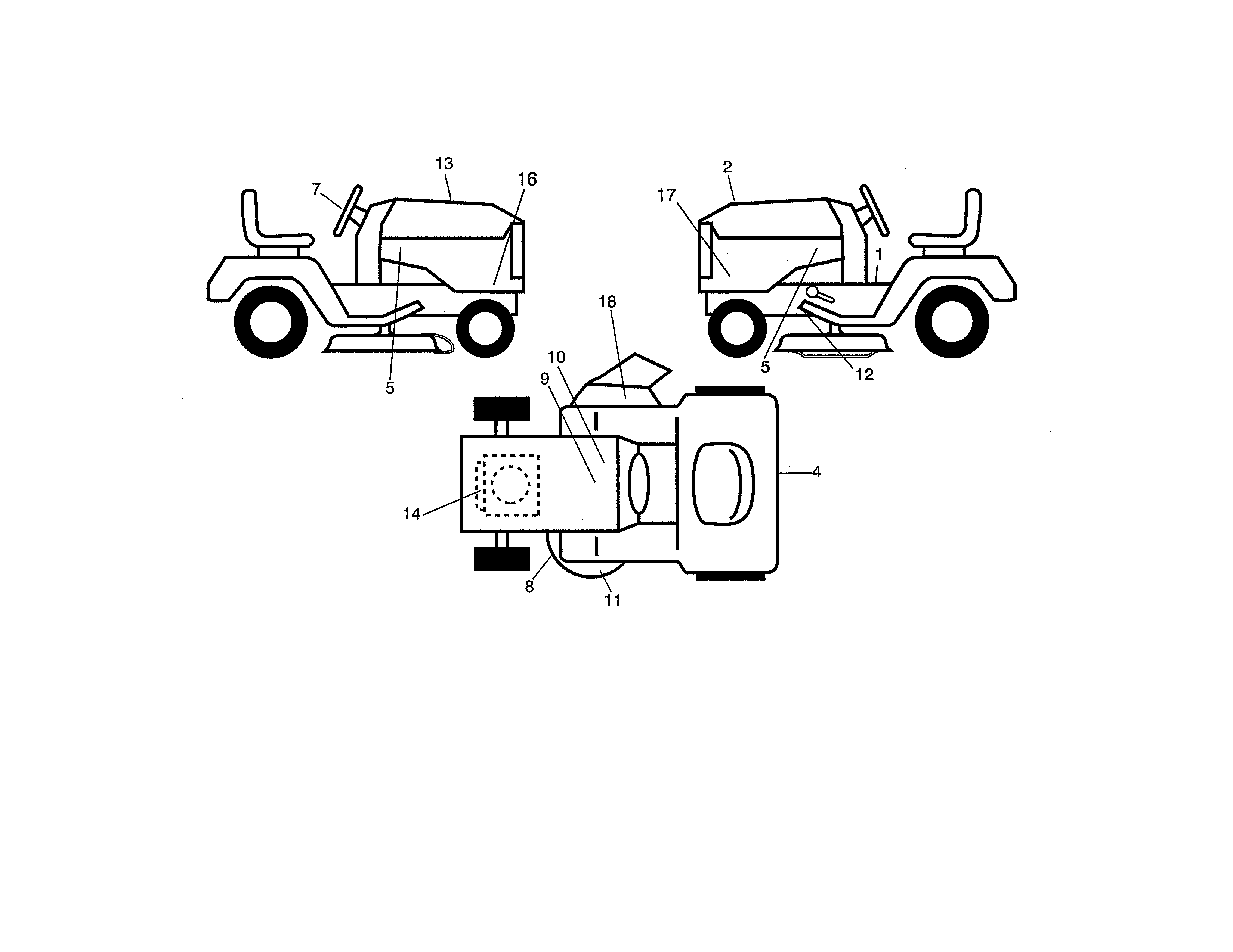 Craftsman 917273941 decals diagram