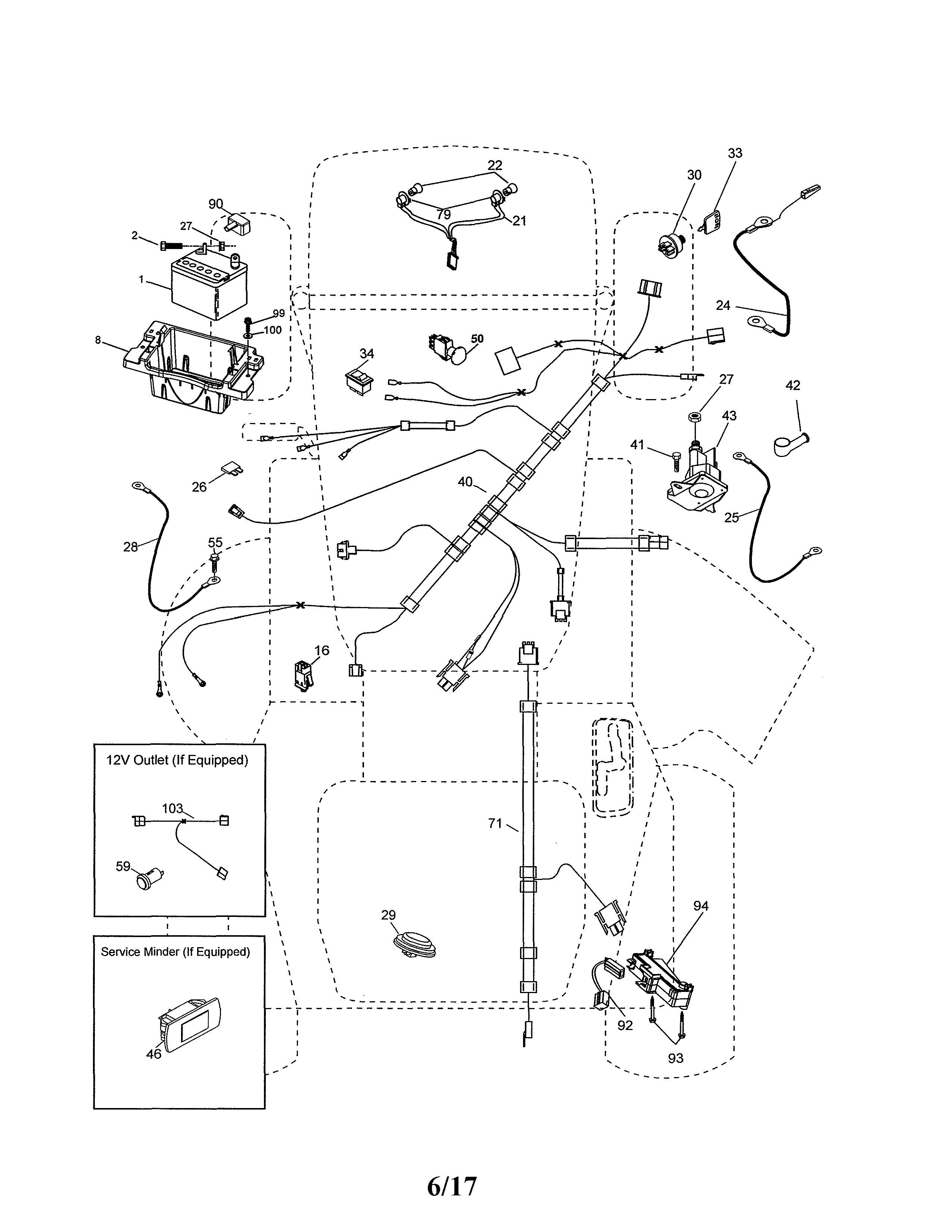 Husqvarna 96045004700 electrical diagram