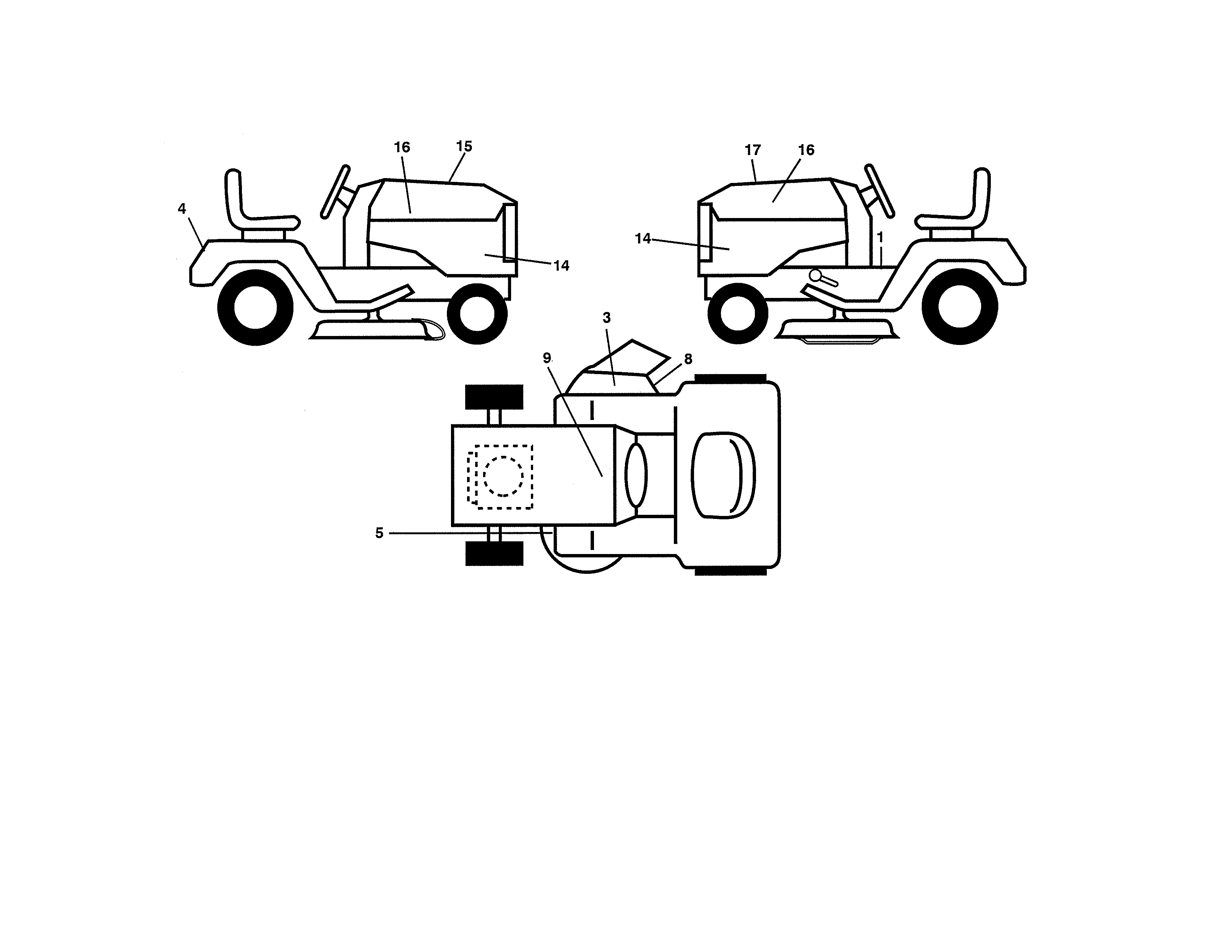 Husqvarna 96045004700 decals diagram