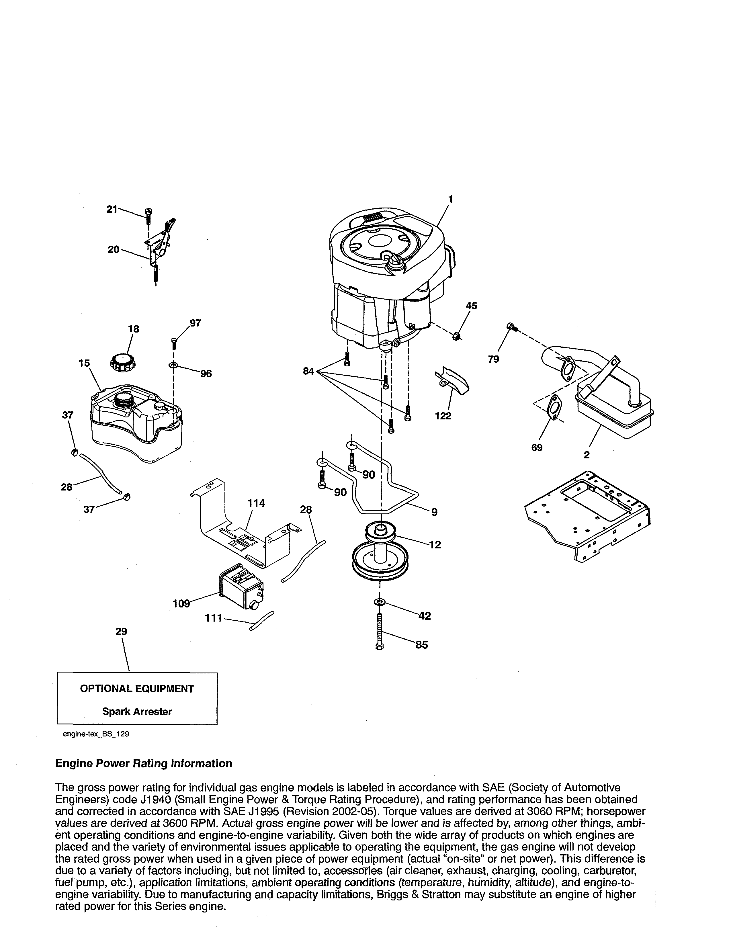 Poulan 96046007600 engine diagram