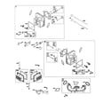 Jonsered YT46-96043019700 cylinder head/intake manifold diagram