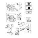Jonsered YT46-96043019700 cylinder/crankshaft/camshaft diagram