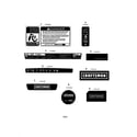 Craftsman 247887810 decals diagram