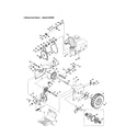 Craftsman 247887890 engine/wheels diagram