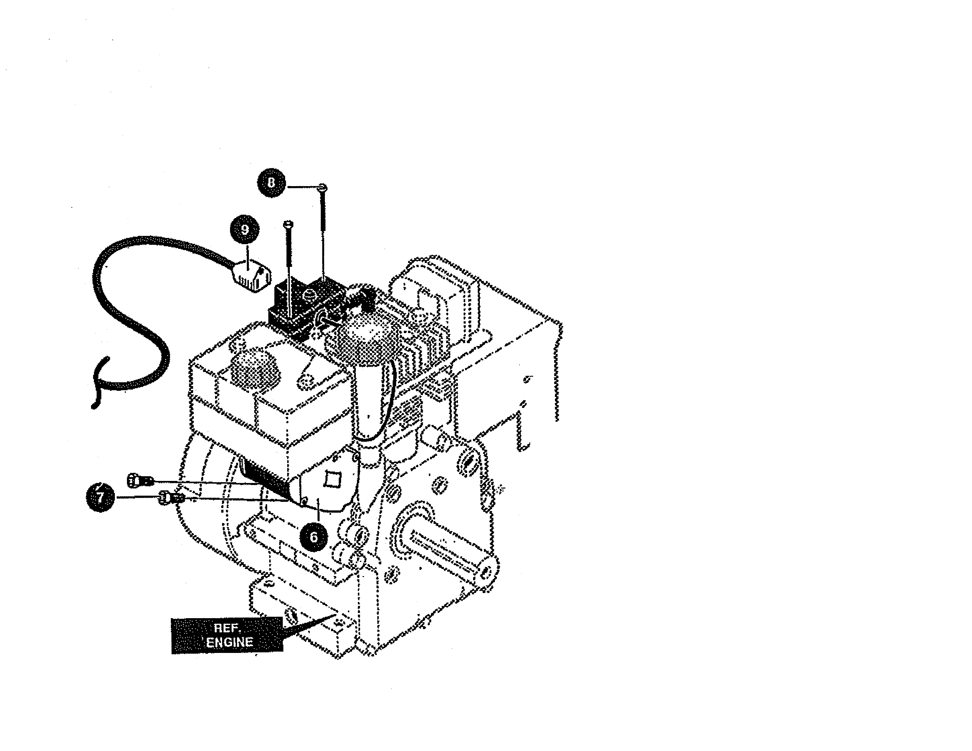 Noma G2474010 electric start assembly diagram
