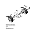 Noma G2474010 wheels assembly diagram